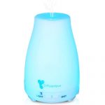 Diffuserlove Max 200ML Essential Oil Diffusers Ultrasonic Mist Humidifiers BPA-Free Aromatherapy Diffuser with 7 Color LED Lights Waterless Auto Shut-Off for Bedroom Office Kitchen