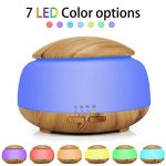 URUNIQ Premium Quality Essential Oils Diffuser&Aromatherapy Diffuser-Advanced Ultrasonic Atomization Humidifier&Stylish Ornaments Atmosphere Lamps for Office Room Bedroom Car (Sandal Wood)