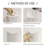 Double Nozzle Humidifier 3000ml Smart Mute Cool Mist Humidifiers with Night Light Auto Shut Off Water Vapor Diffuser for Baby Bedrooms Living Rooms Home 0ffices(White)