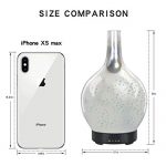 Aromatherapy Essential Oil Diffuser, Ultrasonic Cool Mist Aroma Diffuser, Whisper Quiet Humidifier with Time Setting and 7 Colors LED Lights Changing for Home Office 120 ml (3D Firework)