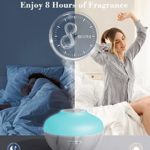 Diffusers for Essential Oils Large Room, Aromatherapy Diffuser 300ml, Essential Oil Diffusers for Home