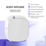 Upgraded Smart Scent Air Machine with Nebulizing Tech for Home, Wall Mounted Cold Air Scent Machine, Waterless Nebulizing Scent Diffuser