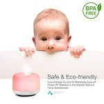 ASAKUKI 500ml Premium, Essential Oil Diffuser, 5 in 1 Ultrasonic Aromatherapy Fragrant Oil Vaporizer Humidifier, Timer and Auto-Off Safety Switch
