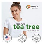Pure Tea Tree Oil Natural Essential Oil with Benefits for Face Skin Hair Nails Heal Piercings Cuts Multipurpose Surface Cleaner