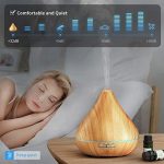 GX.Diffuser Smart WiFi Essential Oil Diffuser,App Control Compatible with Alexa & Google Home, 300ml Aroma Humidifier Cool Mist Atomizer for Air Purifying and Relaxing Atmosphere in Bedroom and Office