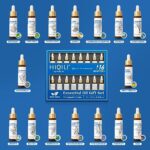 HIQILI 10ML Essential Oils 16 Set ?Independent Dropperfor?100% Natural Plant Treatment Grade?Family Life Kit