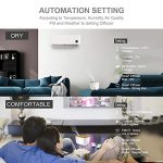 Smart Wifi Essential Oil Diffuser Works with Alexa Google Home APP, 2000ml Ultrasonic Cool Mist Humidifier Remote Control Voice Control Scenario and Automation Setting, Aromatherapy Diffusers for Home