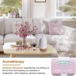 Ceramic Diffuser,Stone Essential Oil Diffuser, Ultrasonic Aromatherapy Diffusers,Essential Oils for defusers for Home/Bedroom (100ML).